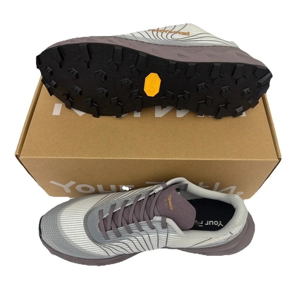 NNORMAL Unisex's Tomir Trail Running Purple/gray Sneakers US mens 11 Women 12 NW